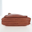 Chloe Paraty Hand Bag Leather 2way Brown Gold Auth 200955V-13