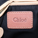 Chloe Paraty Hand Bag Leather 2way Brown Gold Auth 200955V-21