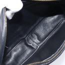 CHANEL Matelasse Chain Shoulder Bag Lamb Skin Black Gold CC Auth 200959V-18