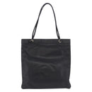 LOEWE Tote Bag Leather Black Gold Auth 200960-2