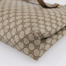 GUCCI GG Supreme Tote Bag PVC Beige Gold 39 02 061 Auth 200961-15