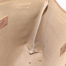 GUCCI GG Supreme Tote Bag PVC Beige Gold 39 02 061 Auth 200961-18