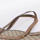 GUCCI GG Supreme Tote Bag PVC Beige Gold 39 02 061 Auth 200961-8