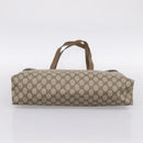 GUCCI GG Supreme Tote Bag PVC Beige Gold 39 02 061 Auth 200961-5