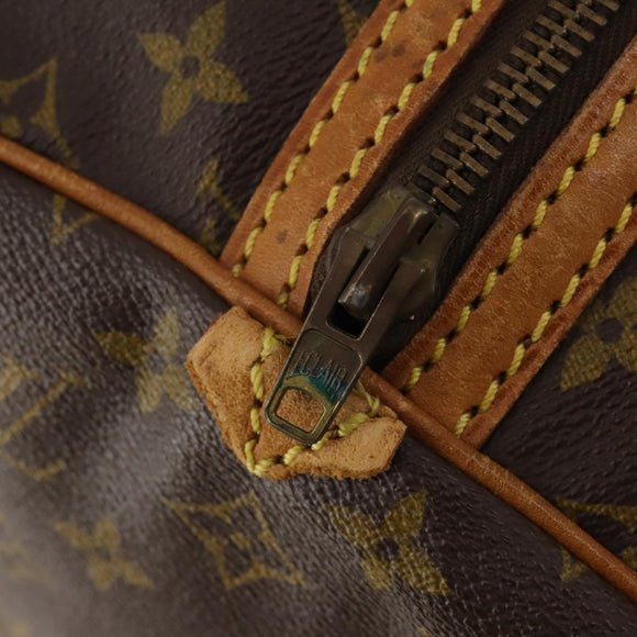 LOUIS VUITTON Monogram Sac Souple 55 Boston Bag M41622 LV Auth 200969
