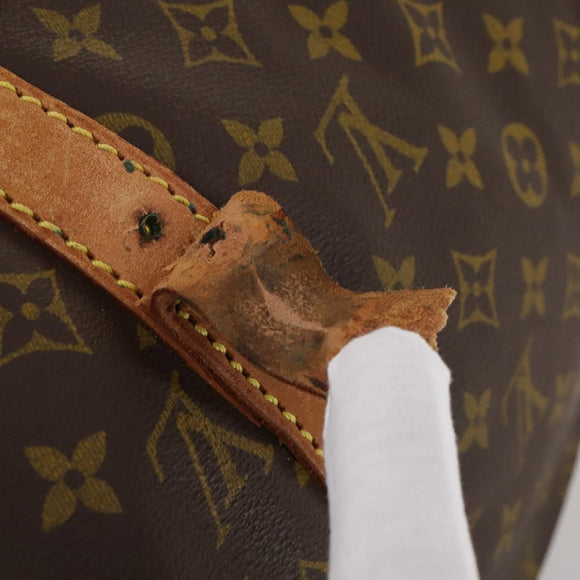 LOUIS VUITTON Monogram Sac Souple 55 Boston Bag M41622 LV Auth 200969
