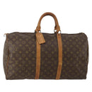 LOUIS VUITTON Monogram Keepall 50 Boston Bag Vintage M41426 LV Auth 200970-1