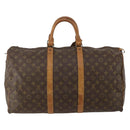 LOUIS VUITTON Monogram Keepall 50 Boston Bag Vintage M41426 LV Auth 200970-3