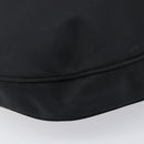 FENDI Shoulder Bag Nylon Black Silver Auth 200978-16