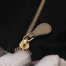 LOEWE Hand Bag Leather Gold Auth 200979-10
