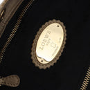 LOEWE Hand Bag Leather Gold Auth 200979-19