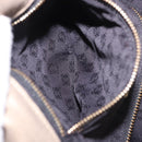 LOEWE Hand Bag Leather Gold Auth 200979-23