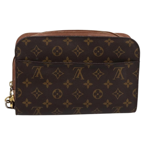 LOUIS VUITTON Monogram Orsay Clutch Bag M51790 LV Auth 200980