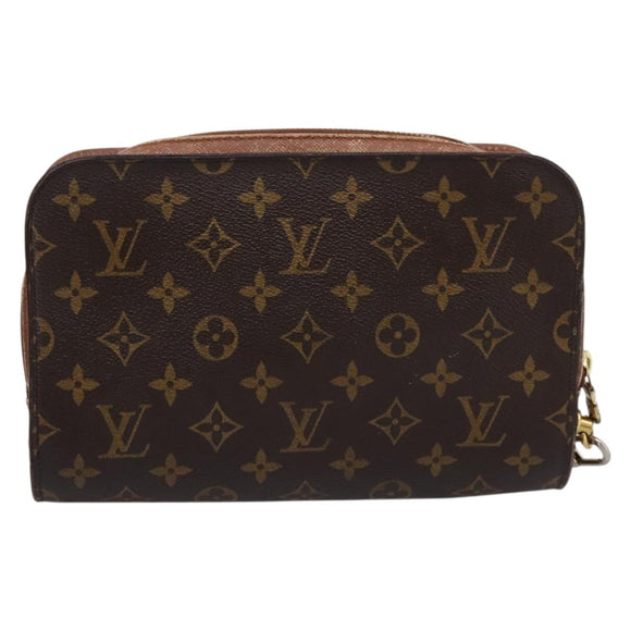 LOUIS VUITTON Monogram Orsay Clutch Bag M51790 LV Auth 200980