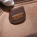 GUCCI GG Supreme Web Sherry Line Bag PVC Beige Gold 001 104 0551 Auth 200981-18