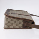 GUCCI GG Supreme Web Sherry Line Bag PVC Beige Gold 001 104 0551 Auth 200981-4