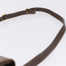 GUCCI GG Supreme Web Sherry Line Bag PVC Beige Gold 001 104 0551 Auth 200981-14