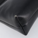 Salvatore Ferragamo Vala Shoulder Bag Leather Black Gold Auth 200983-15
