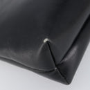 Salvatore Ferragamo Vala Shoulder Bag Leather Black Gold Auth 200983-17