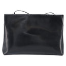 Salvatore Ferragamo Vala Shoulder Bag Leather Black Gold Auth 200983-2
