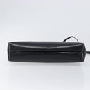 Salvatore Ferragamo Vala Shoulder Bag Leather Black Gold Auth 200983-5