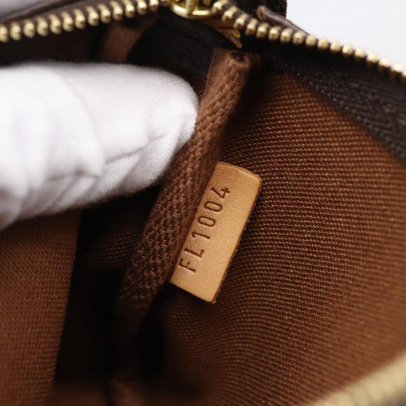 LOUIS VUITTON Monogram Mini Pochette Accessoires Pouch N41667 LV Auth 200984V