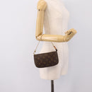 LOUIS VUITTON Monogram Mini Pochette Accessoires Pouch N41667 LV Auth 200984V-21