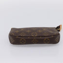 LOUIS VUITTON Monogram Mini Pochette Accessoires Pouch N41667 LV Auth 200984V-5