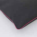 GUCCI Shoulder Bag PVC Black Silver 162904 Auth 200985V-13