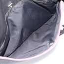 GUCCI Shoulder Bag PVC Black Silver 162904 Auth 200985V-22