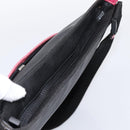 GUCCI Shoulder Bag PVC Black Silver 162904 Auth 200985V-6
