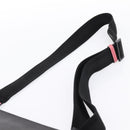 GUCCI Shoulder Bag PVC Black Silver 162904 Auth 200985V-8