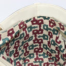 GUCCI GG Canvas Guccissima Tote Bag Leather Ivory Gold 145993 Auth 200986V-20
