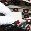 GUCCI GG Canvas Guccissima Tote Bag Leather Ivory Gold 145993 Auth 200986V-23