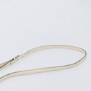 GUCCI Shoulder Bag Leather White Gold 308364 Auth 200987V-8