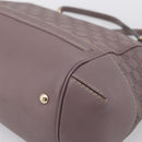 GUCCI GG Canvas Guccissima Mayfair Bag Leather Purple Gold 257349 Auth 200989-12