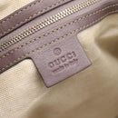 GUCCI GG Canvas Guccissima Mayfair Bag Leather Purple Gold 257349 Auth 200989-15