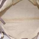 GUCCI GG Canvas Guccissima Mayfair Bag Leather Purple Gold 257349 Auth 200989-16