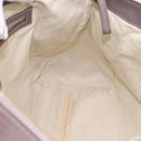 GUCCI GG Canvas Guccissima Mayfair Bag Leather Purple Gold 257349 Auth 200989-18