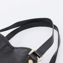 GUCCI GG Canvas Guccissima Tote Bag Leather Black Gold Tone 130736 Auth 200990V-8