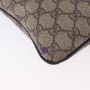 GUCCI GG Supreme Shoulder Bag PVC Beige Gold 201538 Auth 200996-15