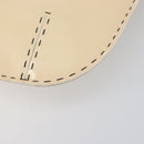 GUCCI Chain Shoulder Bag Patent leather Beige Gold 001 4168 Auth 200998-10