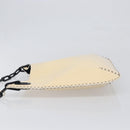 GUCCI Chain Shoulder Bag Patent leather Beige Gold 001 4168 Auth 200998-5