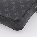 LOUIS VUITTON Monogram Eclipse Trio Messenger Bag M69443 LV Auth 201002M-17