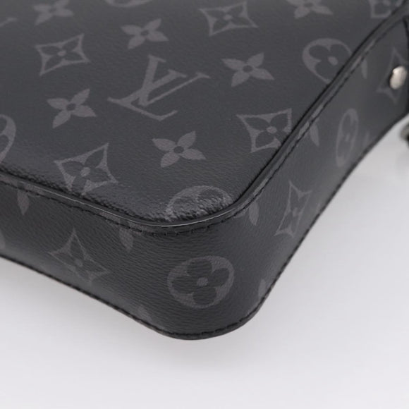 LOUIS VUITTON Monogram Eclipse Trio Messenger Bag M69443 LV Auth 201002M