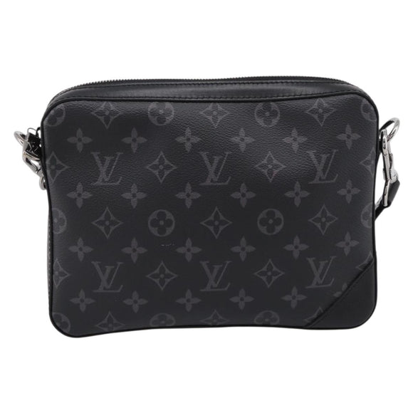 LOUIS VUITTON Monogram Eclipse Trio Messenger Bag M69443 LV Auth 201002M