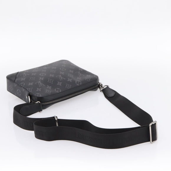 LOUIS VUITTON Monogram Eclipse Trio Messenger Bag M69443 LV Auth 201002M