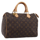 LOUIS VUITTON Monogram Speedy 30 Hand Bag M41526 LV Auth 201005V-1
