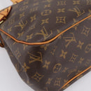 LOUIS VUITTON Monogram Batignolles Horizontal Tote Bag M51154 LV Auth 201006V-14
