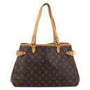 LOUIS VUITTON Monogram Batignolles Horizontal Tote Bag M51154 LV Auth 201006V-13